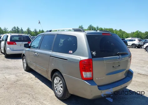 2011 Kia Sedona Lx из США, поврежденный, VIN KNDMG4C73B6363759